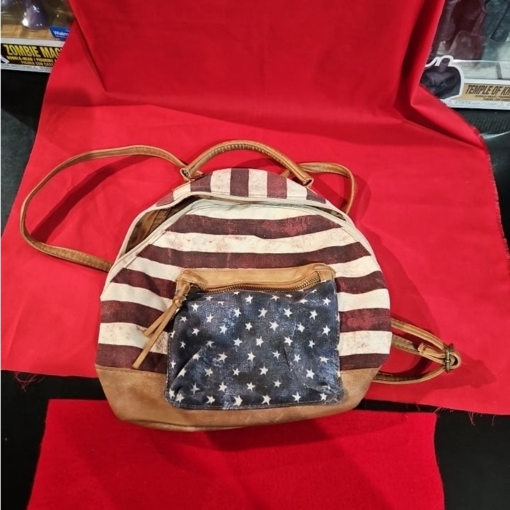 Mossimo Supply Co. Striped and Star Mini Backpack